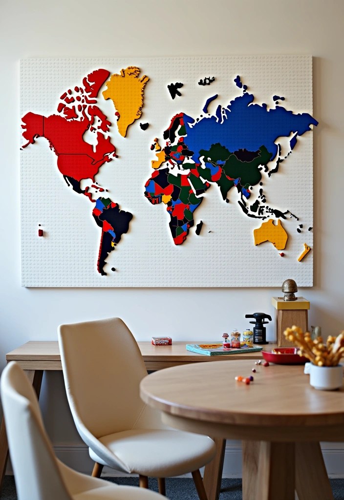 10 Trending Most Expensive Legos That Collectors Are Obsessed With (#5 Is a Must-Have!) - 5. Lego Art World Map