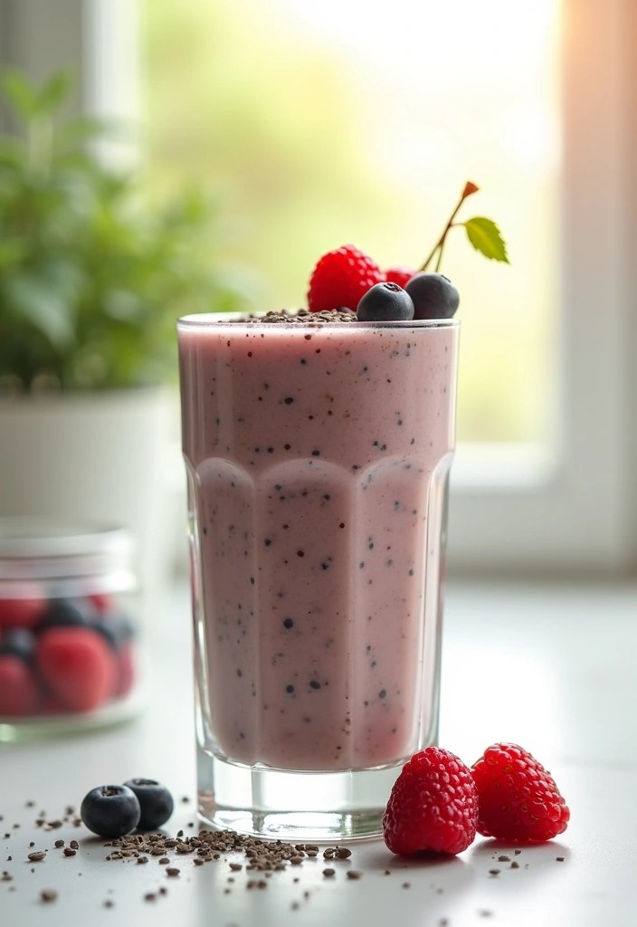 13 Refreshing Matcha Smoothie Recipes That'll Energize Your Day (Don't Miss #7!) - 10. Matcha Chia Seed Smoothie