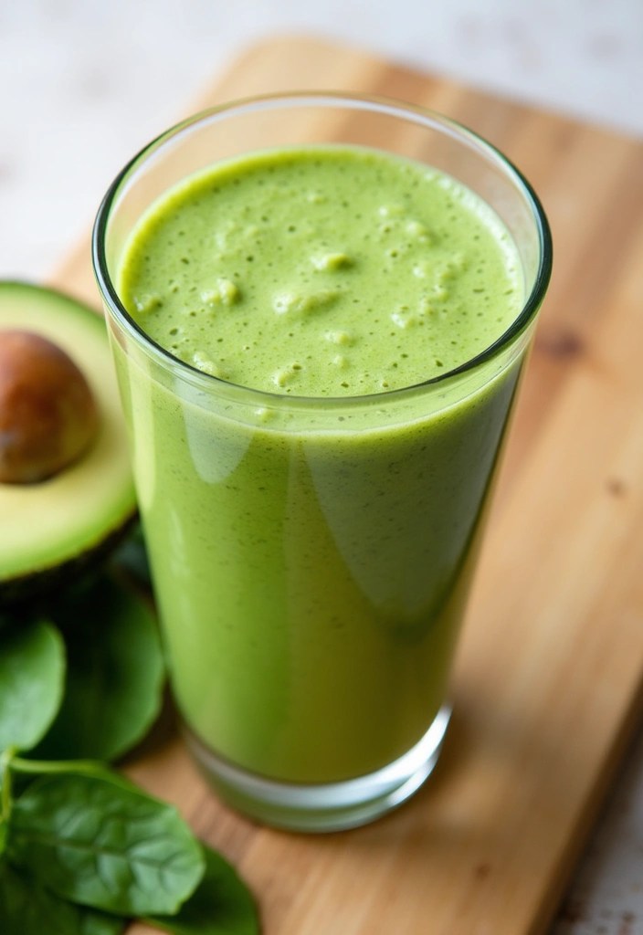 13 Refreshing Matcha Smoothie Recipes That'll Energize Your Day (Don't Miss #7!) - 3. Avocado Matcha Smoothie