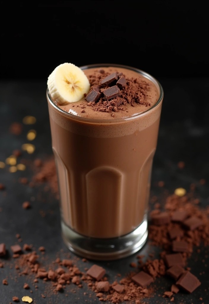 13 Refreshing Matcha Smoothie Recipes That'll Energize Your Day (Don't Miss #7!) - 9. Chocolate Matcha Smoothie