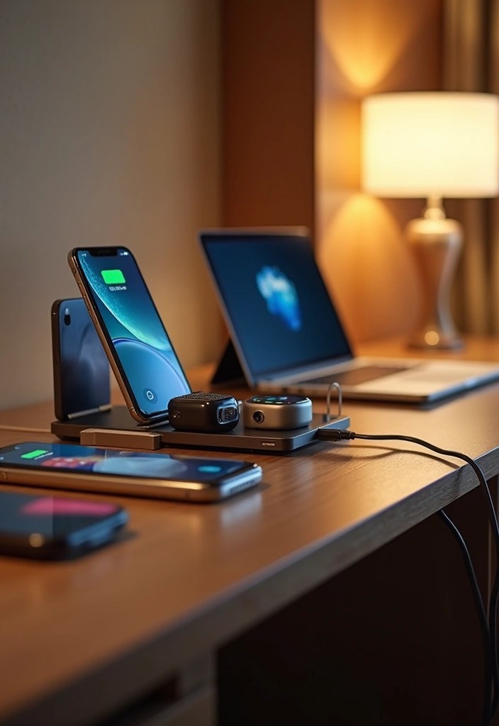 15 Must-Have Travel Essentials That Will Make Your Trips Stress-Free! (You'll Love #6!) - 8. Multi-Device Charging Station