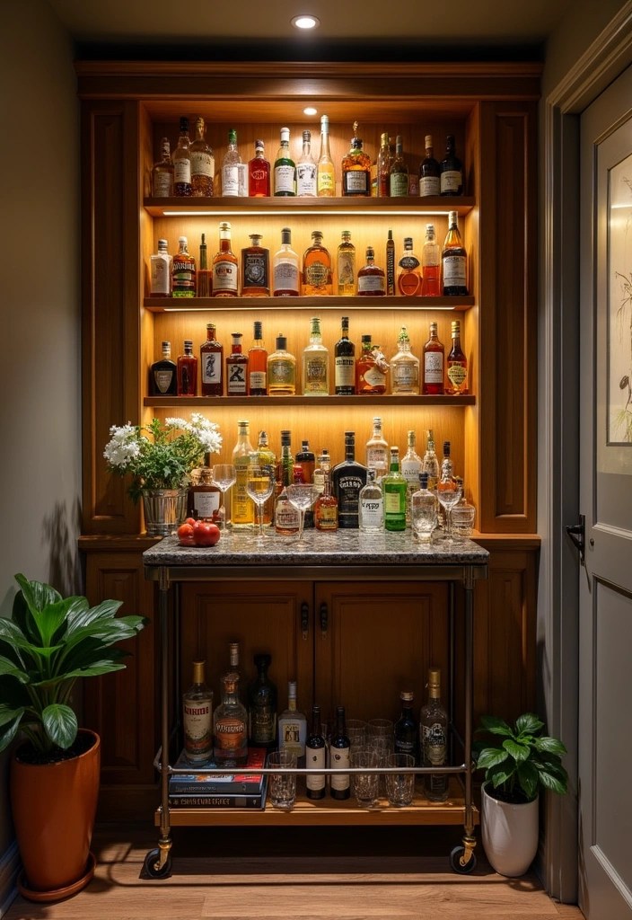 20 Cozy Living Room Ideas That'll Make You Want to Stay In Forever (You Won't Believe #5!) - 15. Cozy Corner Bar